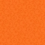 Orange Tonal Scroll MAS8243-O2