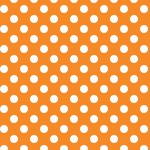 Orange Dots MAS8216-O