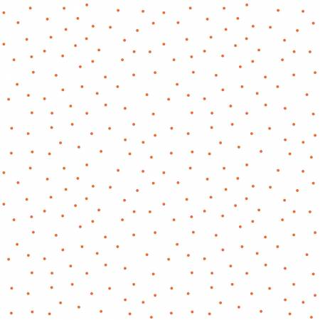 Orange/White Tiny Dots MAS8210-WO