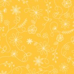 Yellow Swirl Floral MAS8261-S