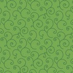 Green Tonal Scroll MAS8243-G