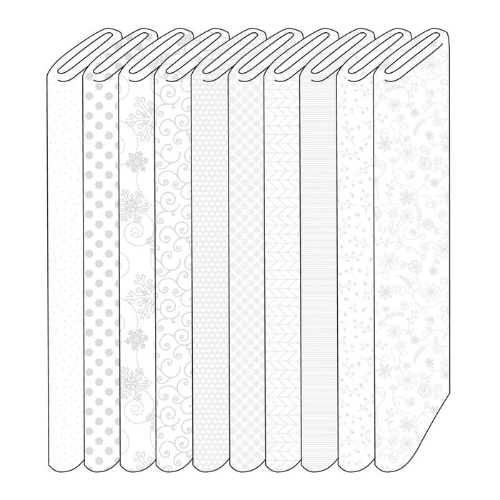 Kimberbell Basics Refreshed White on White Pre-Cuts