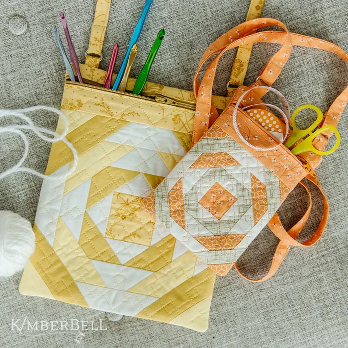 Kimberbell Digital Dealer 2023 November Pineapple Crossbody Bag DESIGN ONLY