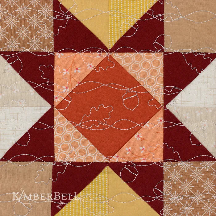 Kimberbell In All Things Give Thanks Pillow - Fabric Kit with Embellishments