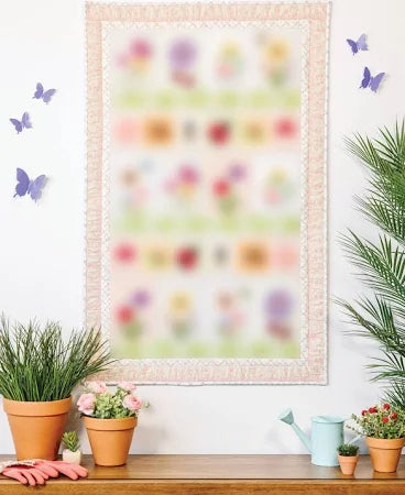 Kimberbell Mystery Wallflower Quilt Digital Dealer A LA CARTE JUNE BLOCK DESIGN ONLY