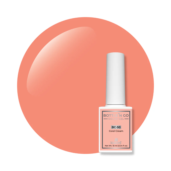 KOKOIST Bottle 'N Go BC-50 Coral Cream, 10 ml