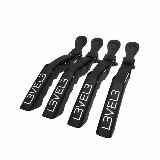L3VEL3 HAIR CROC CLIPS - 4 PACK - Palms Fashion Inc.