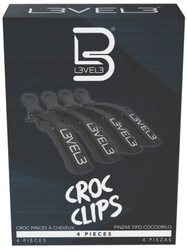 L3VEL3 HAIR CROC CLIPS - 4 PACK - Palms Fashion Inc.