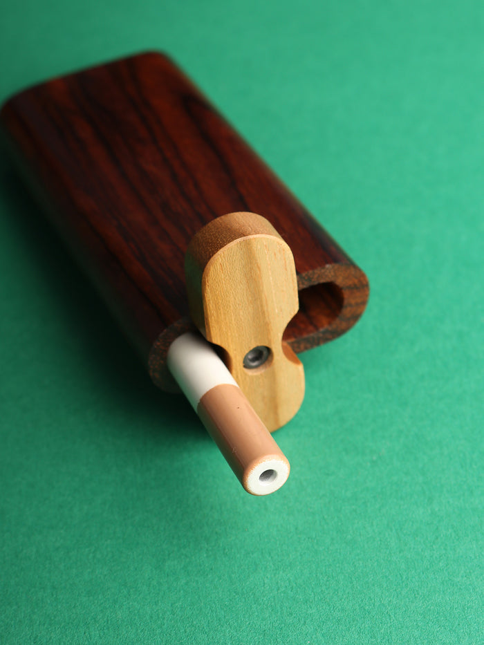 Large Cocobolo Swivel Dug-out | One Colour-Image 1