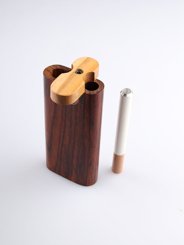 Large Cocobolo Swivel Dug-out | One Colour-Image 2