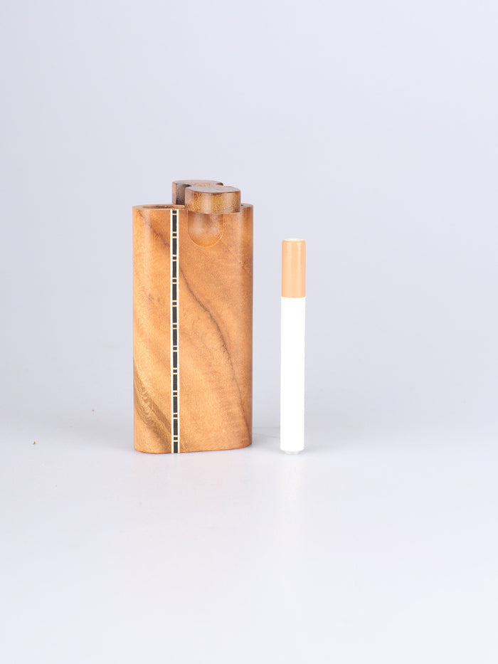 Large Teak Inlay Swivel Dug-out | One Colour-Image 3