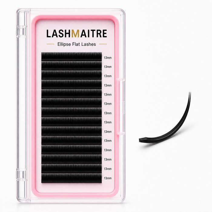 LASHMAITRE Ellipse Flat Lashes 0.20mm 13mm product image