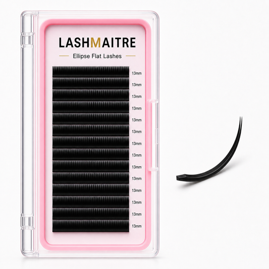 LASHMAITRE Ellipse Flat Lashes 0.20mm 13mm product image