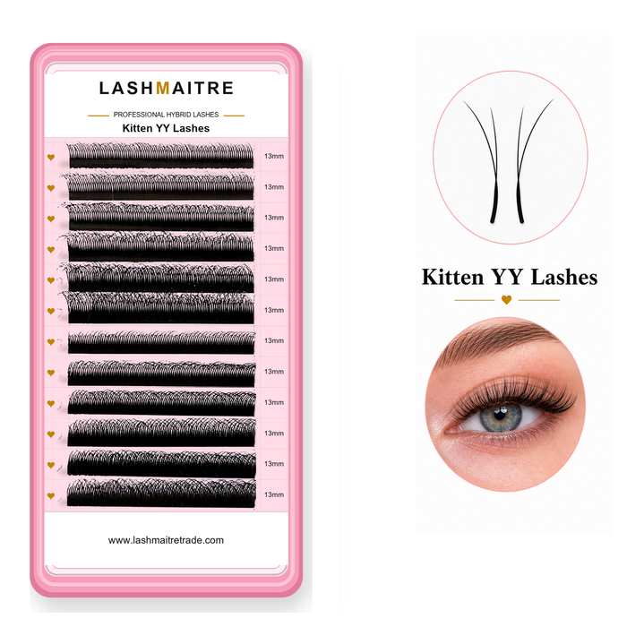 LASHMAITRE Kitten YY Lashes 12 row product image