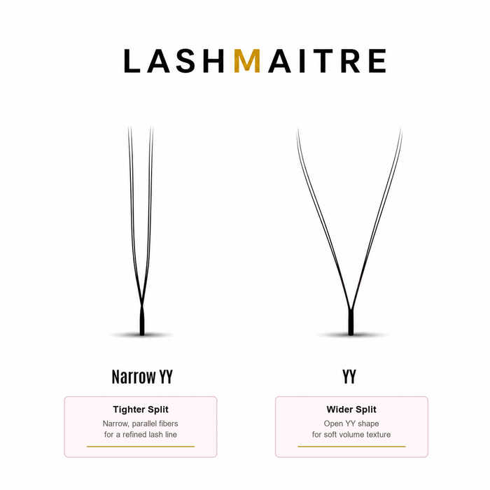 LASHMAITRE Narrow YY Lashes (U-Shaped YY Lashes) product detail