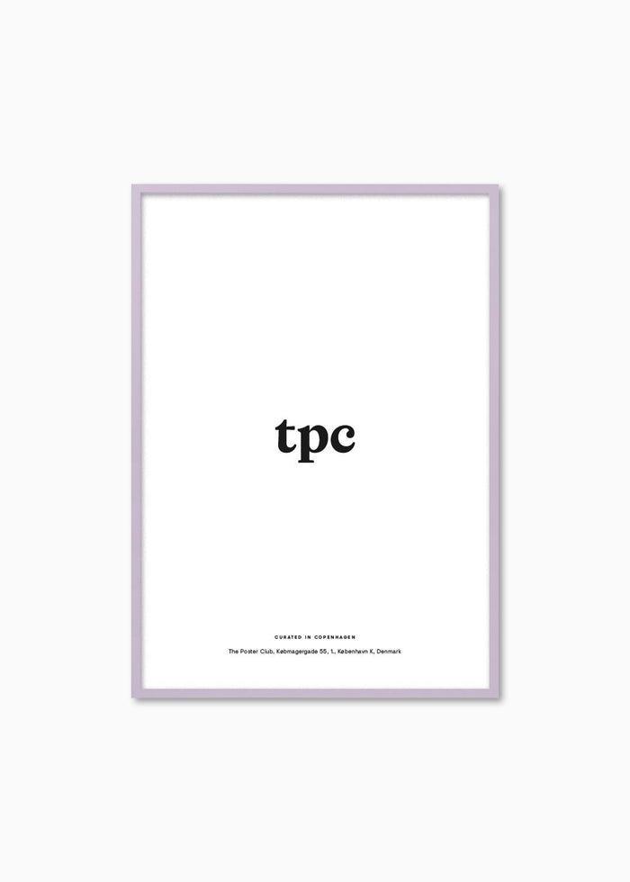 Lavender Wood Frame - The Poster Club