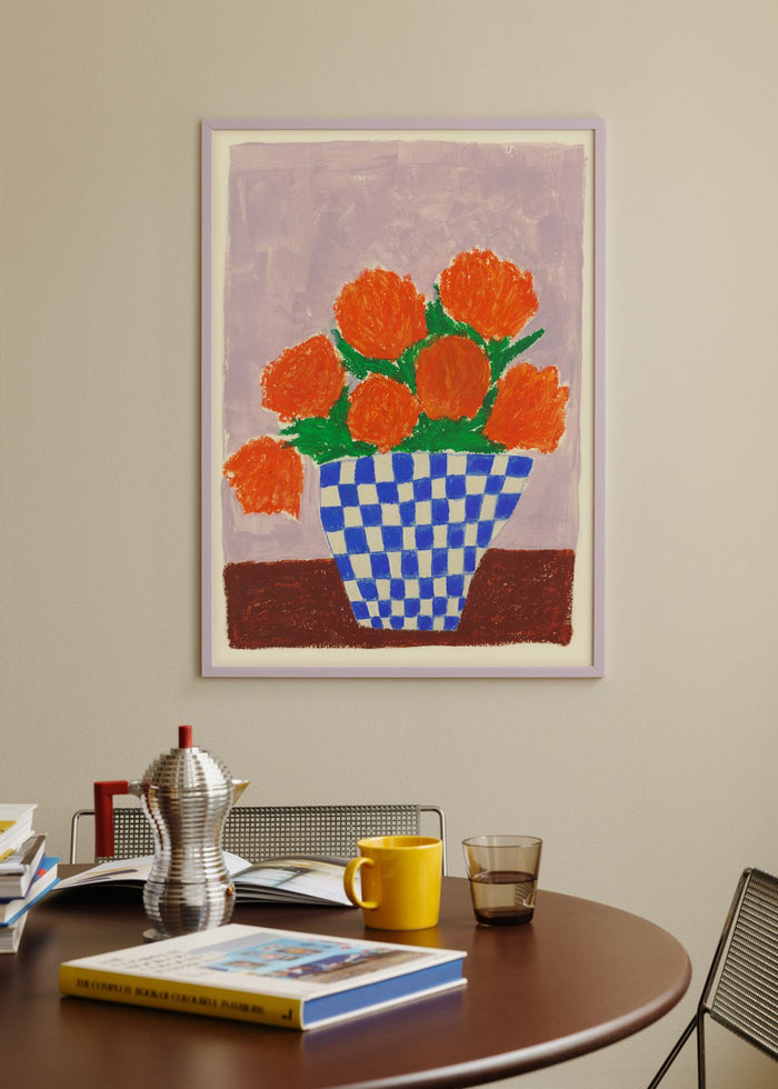 Lavender Wood Frame