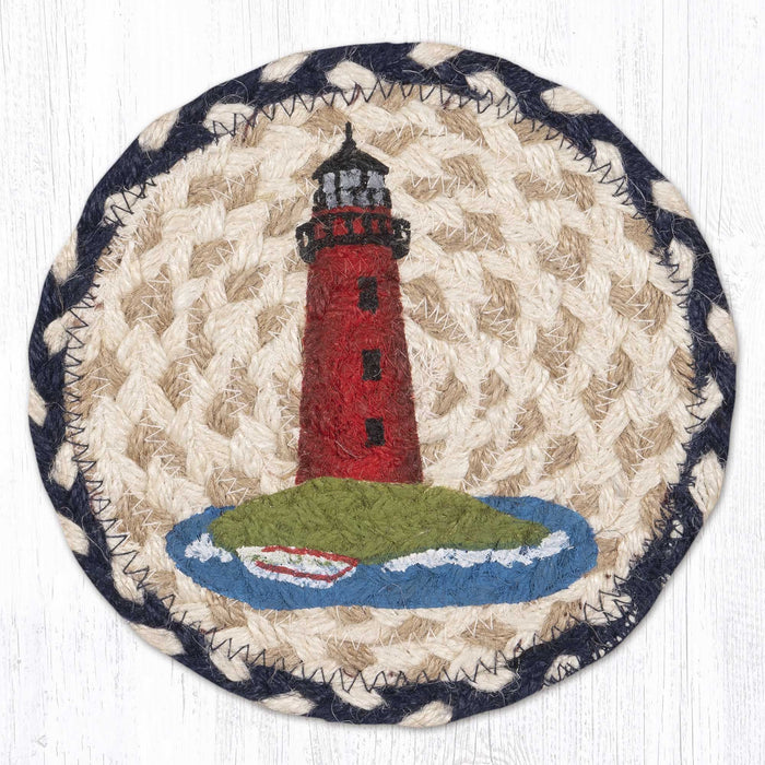 LC-830 Red Lighthouse 7" Round