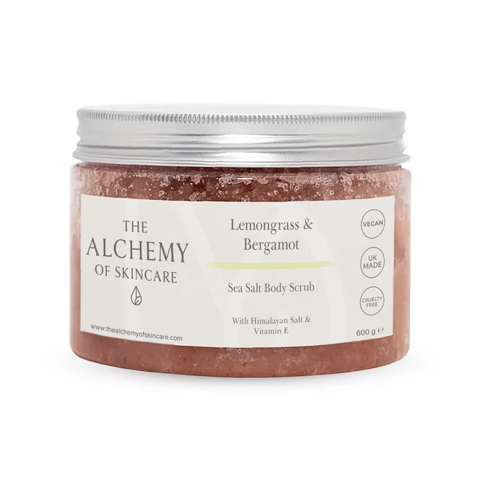 Lemongrass & Bergamot Sea Salt Body Scrub skincare