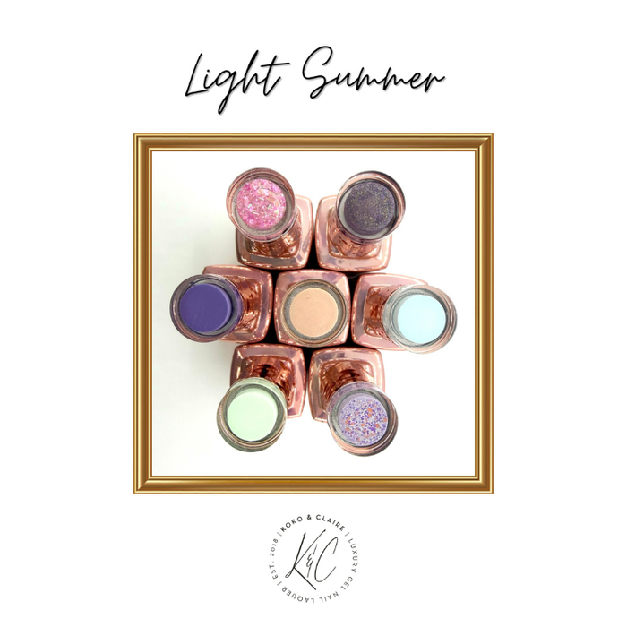 Light Summer - Koko & Claire 7pc Polish Set