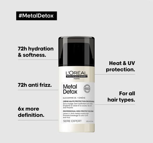 L'Oreal Serie Expert Metal Detox High Protection Cream Anti-Metal 100ml