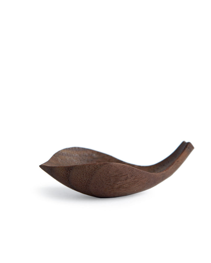 Lotus Tea Scoop - Walnut (OUT OF STOCK)