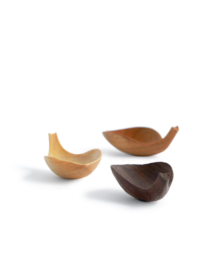 Lotus Tea Scoop - Walnut (OUT OF STOCK)