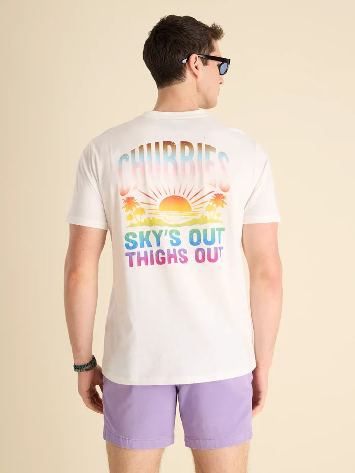 Loud & Proud (Non Pocket Graphic T-Shirt) - Image 2 - Chubbies Shorts