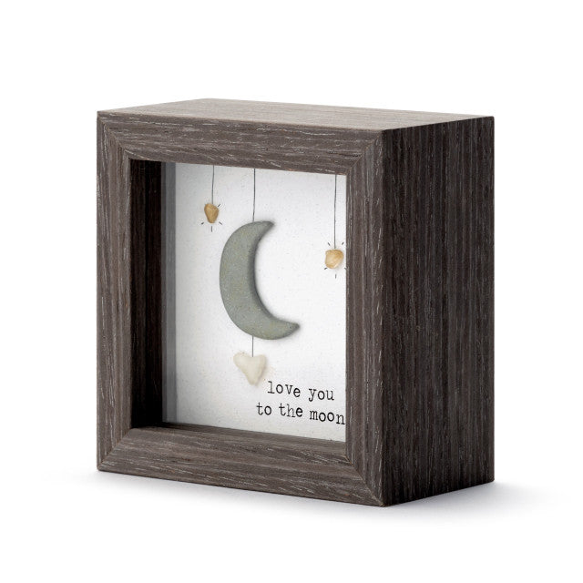 Love You To The Moon Shadowbox
