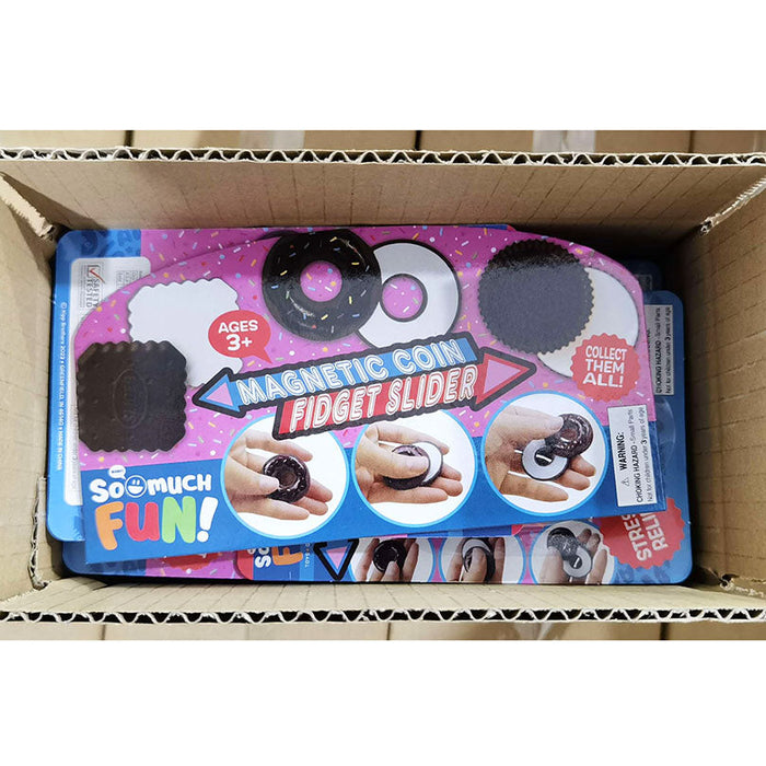 MAGNETIC COIN SLIDE FIDGET
