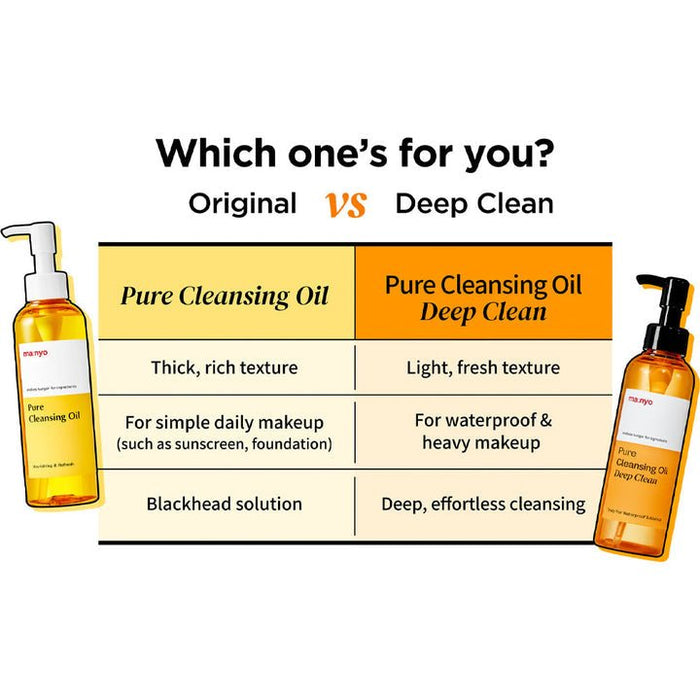 Manyo Pure Cleansing Oil 200ml زيت مانيو النقي للتنظيف - Princess Cosmetics Qatar