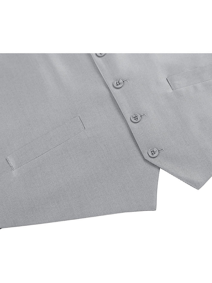 Men's Classic Fit Sharkskin Suit Vest