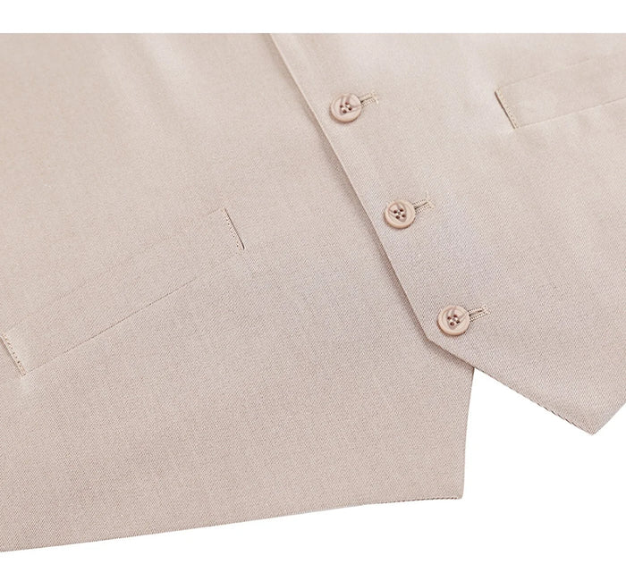 Men's Classic Fit Sharkskin Suit Vest