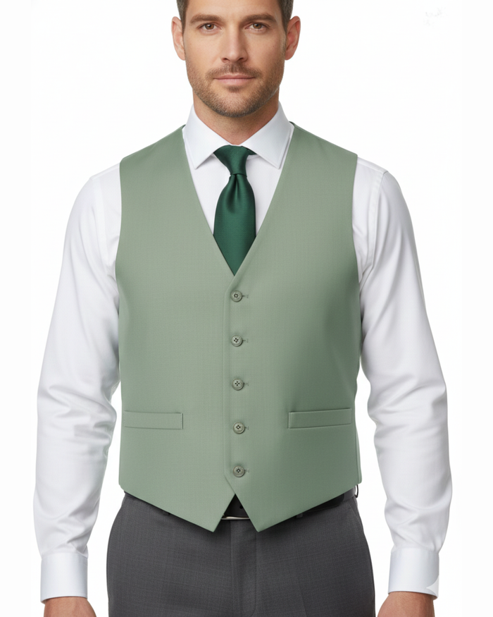 Men's Classic Fit Suit Separate Vest - The Suit Depot