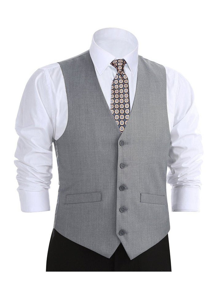 Men's Classic Fit Suit Separate Vest - The Suit Depot