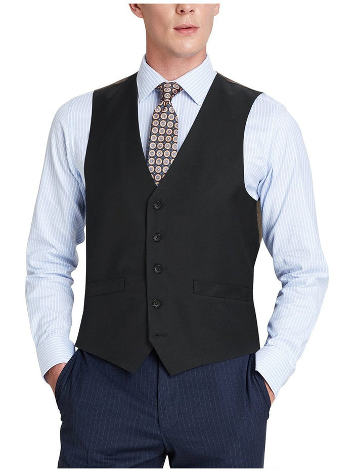 Men's Classic Fit Suit Separate Wool Vest - The Suit Depot