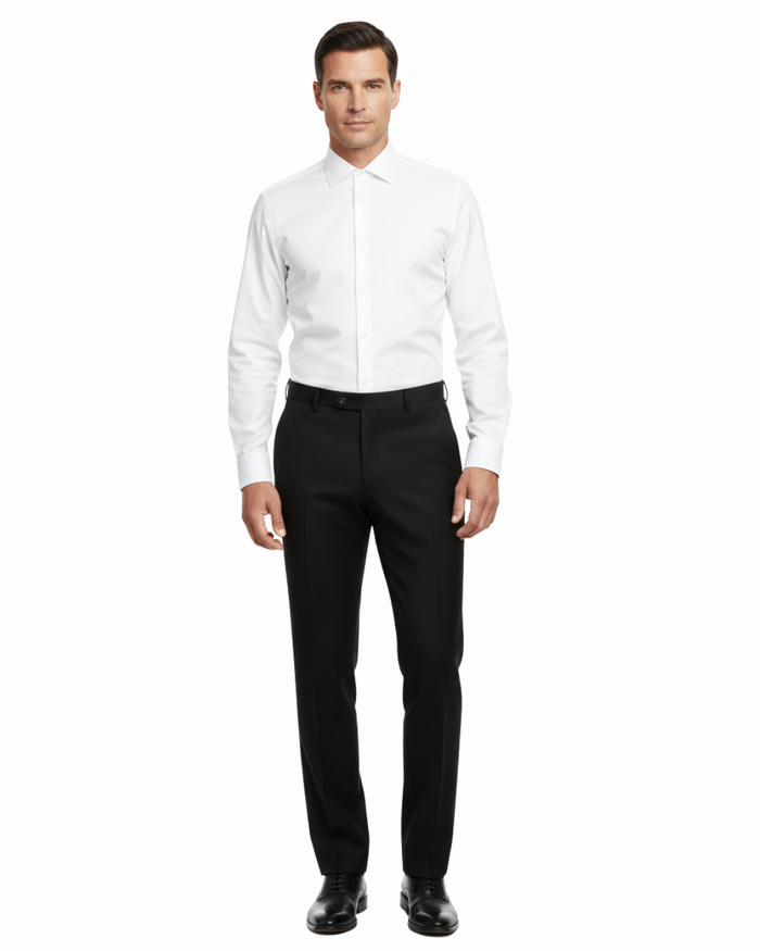 Men's Flat Front Suit Separate Adjustable Pants - The Suit Depot