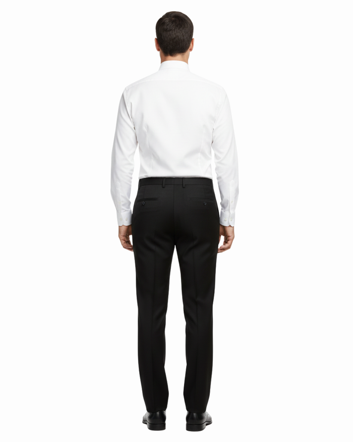 Men's Flat Front Suit Separate Adjustable Pants - The Suit Depot
