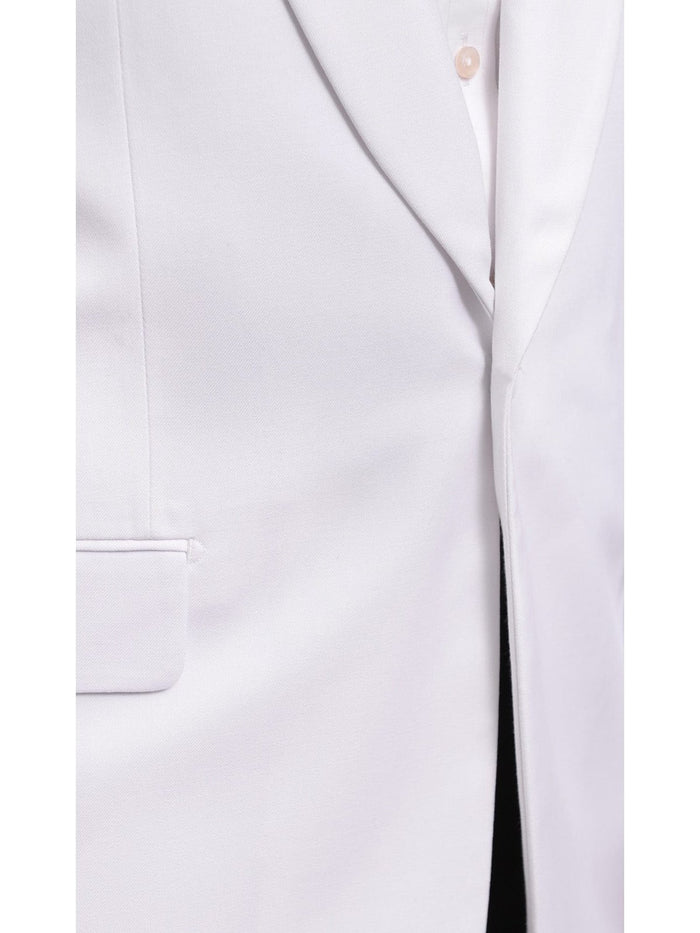 Giorgio Fiorelli BLAZERS Mens Giorgio Forelli Classic Fit Solid White 1 Button Dinner Jacket