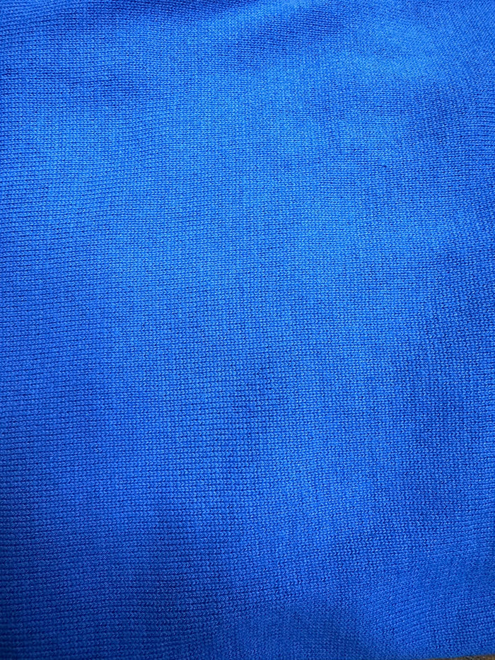 Arthur Black Men's Solid Royal Blue Pullover Cotton Blend Turtleneck Sweater - The Suit Depot