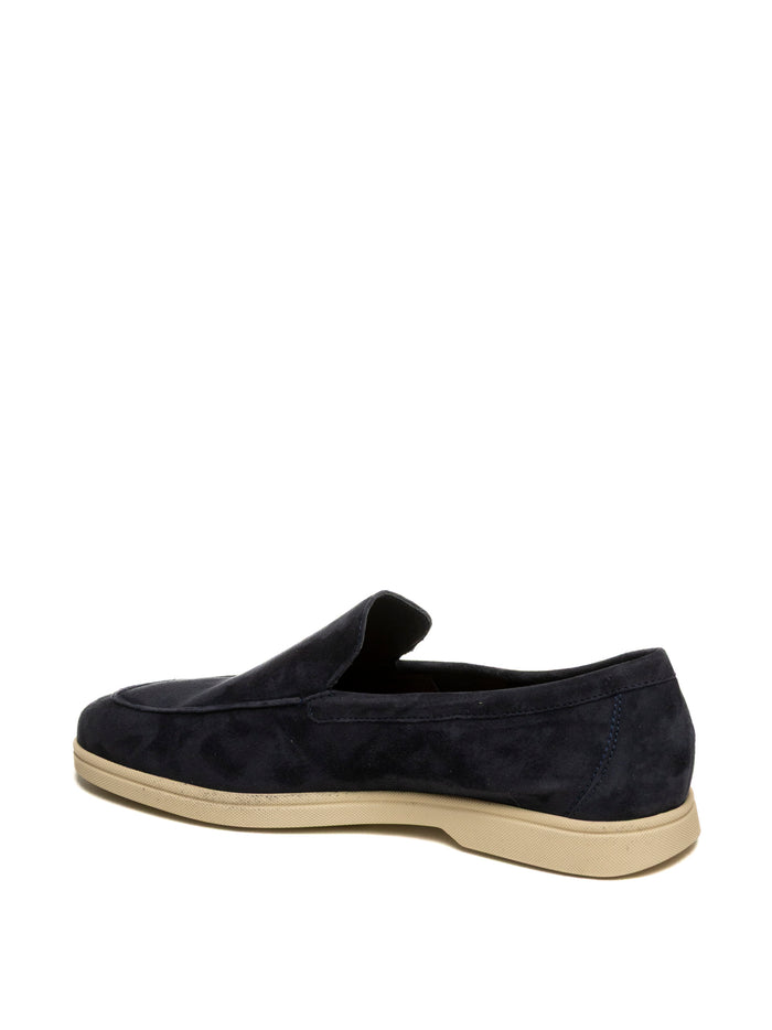 FRAU Mocassino camoscio blu 32B0 DAINO-BLU