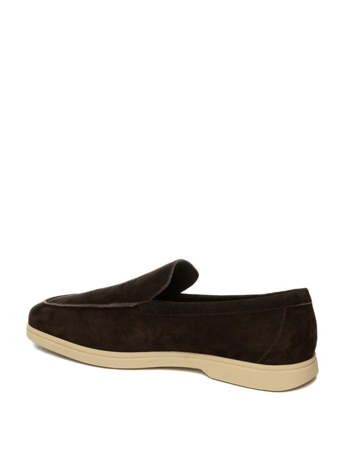 FRAU Mocassino camoscio moro 32B0 DAINO-CACAO