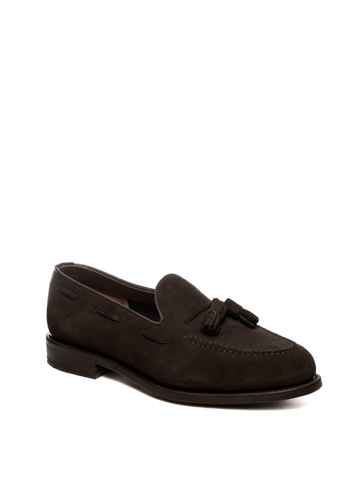 BERWICK Mocassino nappine camoscio moro 5139 SUPERBUCK-MORO