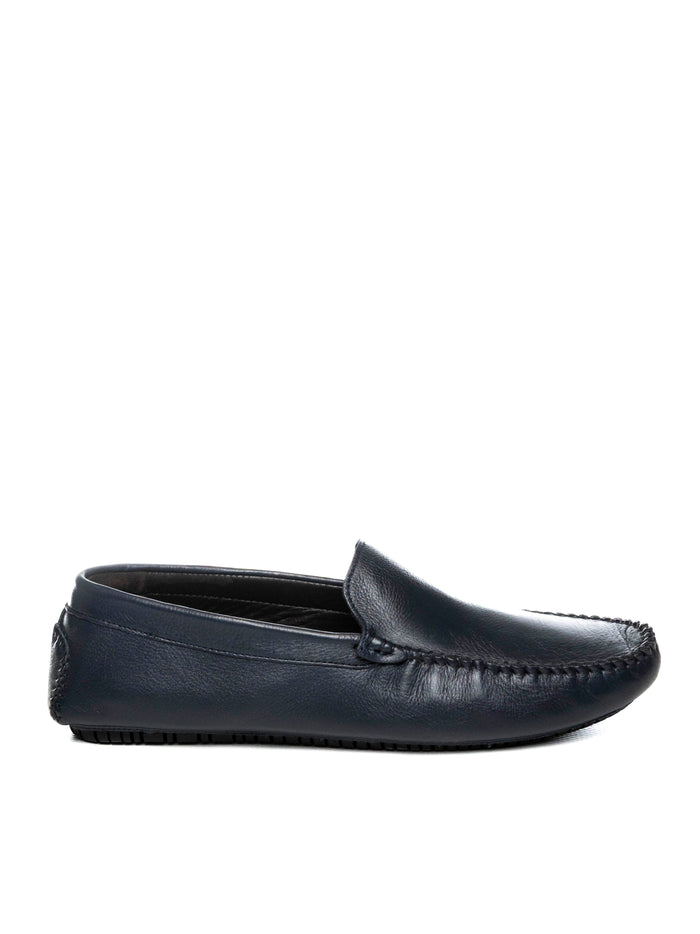 FRAU Mocassino pelle blu 12M0 TENDER-BLU