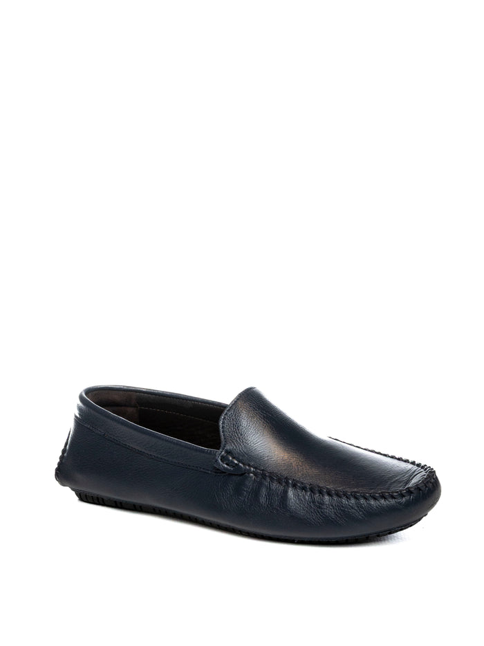 FRAU Mocassino pelle blu 12M0 TENDER-BLU
