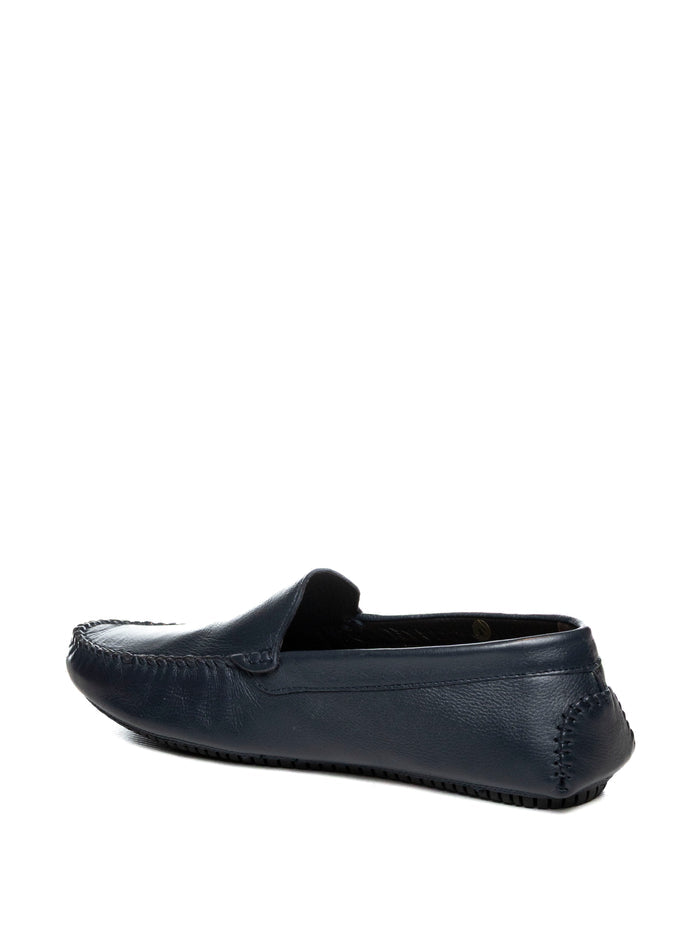 FRAU Mocassino pelle blu 12M0 TENDER-BLU