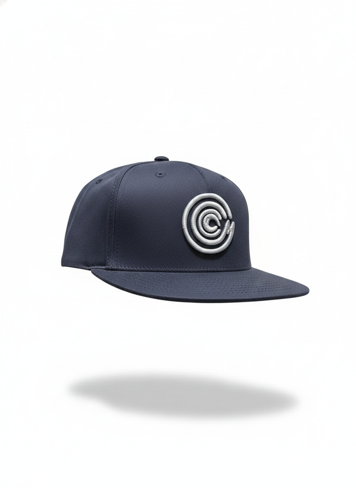 Momentum Burn Logo Center Flat Bill Snapback 255