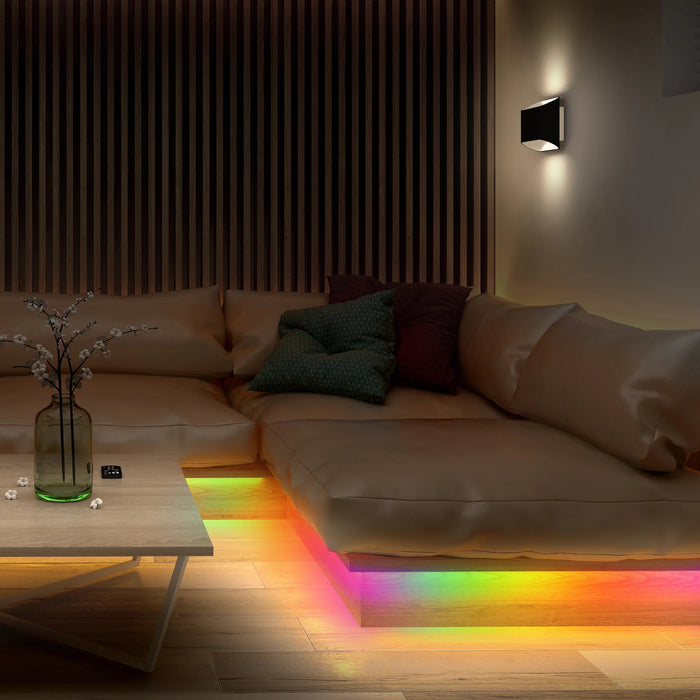 Monster Smart Sound Reactive Color Flow Indoor LED Light Strip (16.4 ft)