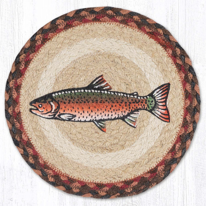 MSPR-010 Red Salmon 10" Trivet