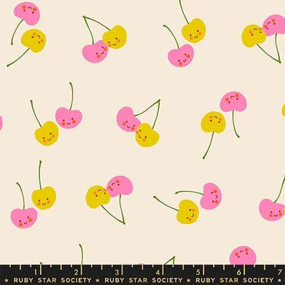 Natural Cherry Friends-Trinketry- Fat Quarter
